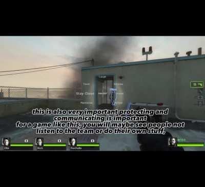 Nick shows you the tips of playing Left 4 Dead