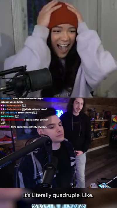 CinnaBritDokkan reacts to Nano punching Diddy