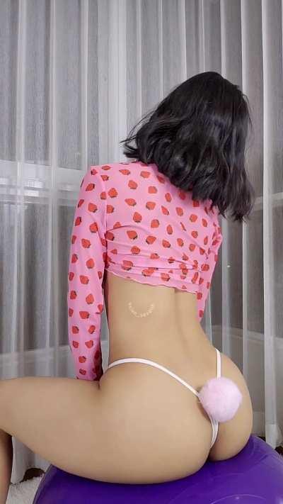 A girl and her ball😉