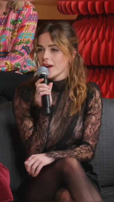 Kiernan Shipka in her black sheer dress | The Ultimate compilation in HD