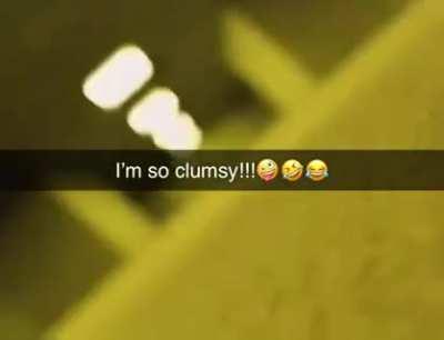 😂😂So😂😂clumsy😂😂😂😂