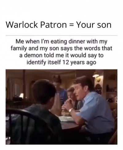 Dad, I have something to tell you.