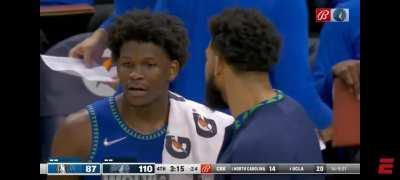 Let me get a haircut in the middle of the basketball game