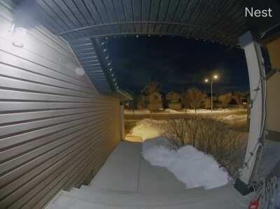 Meteor - Calgary, Alberta - February 22nd 2021 06:23 (MST) - R/Space booted the post