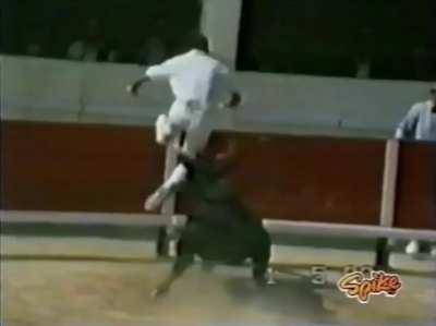 Mess wit' da bull.. scrum pays the price