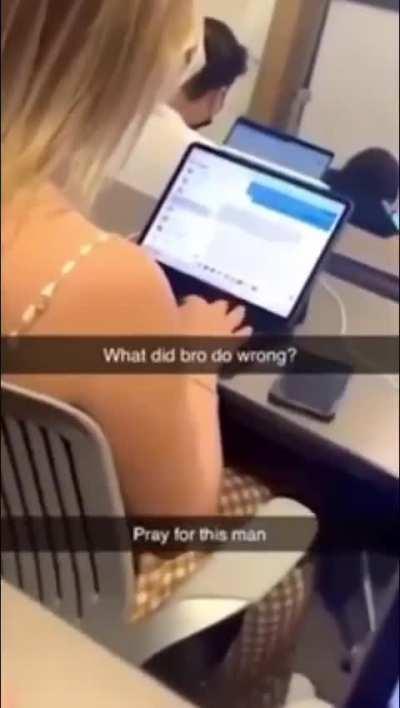 she writing the terms and conditions 💀