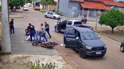 Sudden police operation