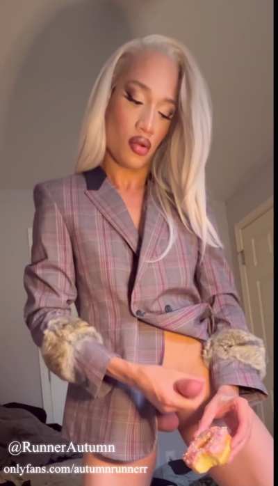 I brought you home a donut from my job 👀