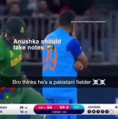 bluds dropped a catch and the hopes of 225 million people