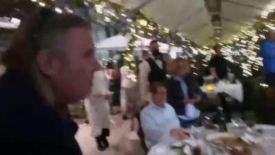 Protesters spit on diners at a NYC restaurant