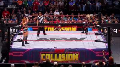 Julia tries to outsmart the powerhouse, Jamie Hayter! (Collision - 9/27/25)