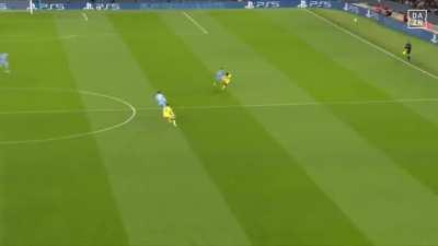 Cancelo Hits the post + Grealish pass