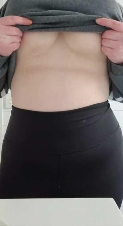 This curvy girl is always horny , help