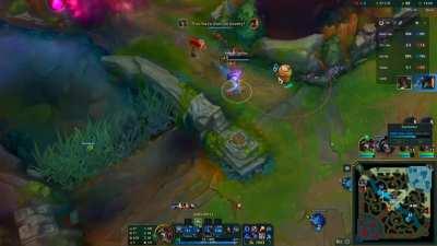 I thought this interaction was really funny. Gangplank can blow himself up in Renata's ult.