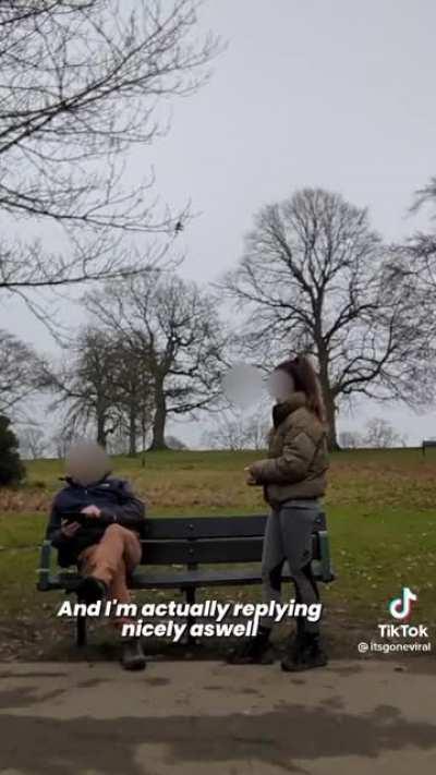 A fitness influencer being selfish