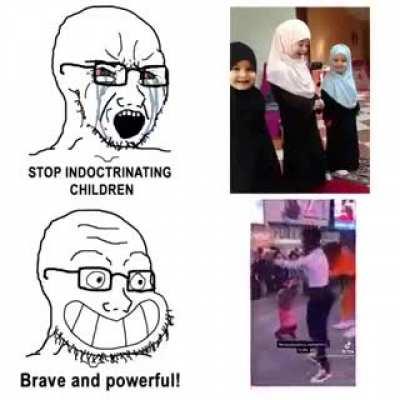 just why who let their child do this