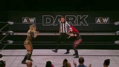 Tonight on YouTube: on AEW Dark, Part 1: Natalia Markova vs Abadon!