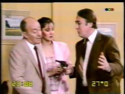 Alberto tirando la posta