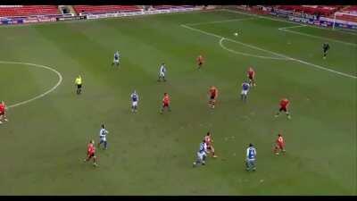 50 seconds of extremely high quality football from Barnsley vs Birmingham