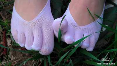 Toe socks love💋🧦💕