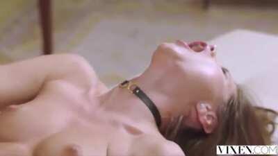 Little Caprice quivering