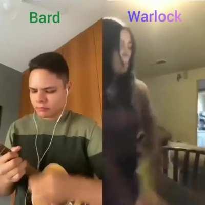 When warlock and bard want to do something together.
