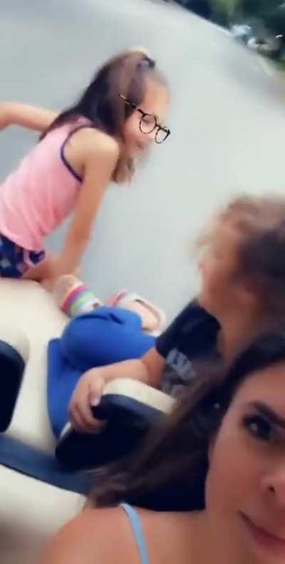 Ladies and gentlemen, I present my sister. She's fine btw