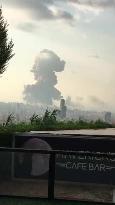 [REQUEST] How far away from the blast was this person?