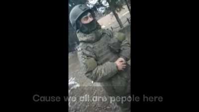 That's how Ukranians meet russian occupiers in Summy 25.02.2022. By this moment of publication fights still continue [Eng sublings (with lots of bad words ignored)]