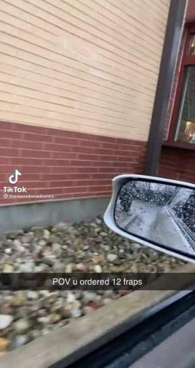 im a green bean and i never understood this video till my manager decided to put me on bar for every single shift I worked with week 😩 fraps are so stressful!! what are some tips on making them in a timely manner?