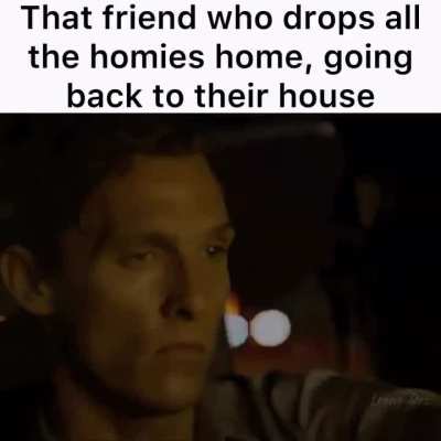 As The Designated Driver at he Ride Back Home Is So Quite