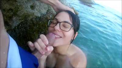 Swimming with Teacher of Magic