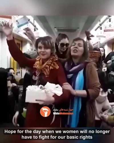 Protests in Iran are now spreading like wildfire. Many women are recording themselves walking through city centers without Hijab.