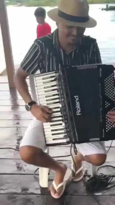 Guys play top gear theme