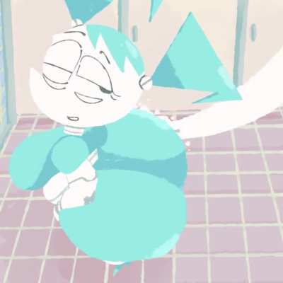 Jenny Wakeman Booty Slap With Cartoon Sound Effects