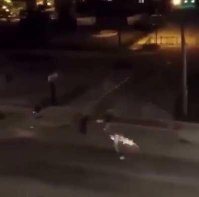 Why tf I look out my window and see dis shit I hate Detroit 🤦🏽‍♂️💀