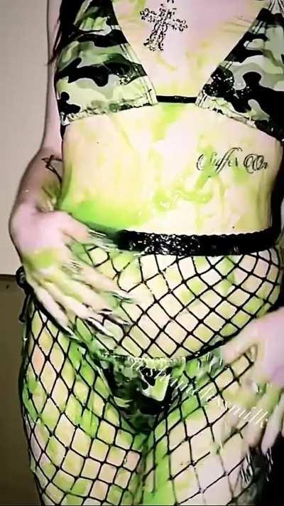 Getting slimey in public behind a warehouse