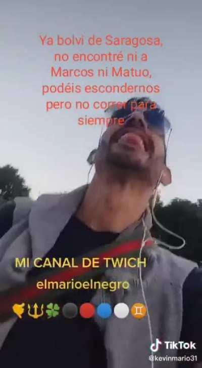 E jakeado la cuenta de Matuo, preparaos, boi a destruir a Marcos petazetas