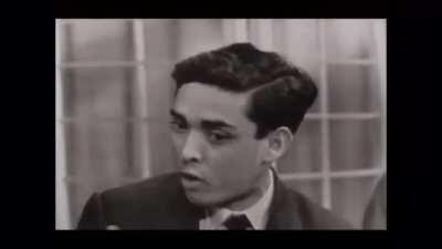 A clip from 1956 where a Pakistani and Indian were agreeing with each other against a trash British person