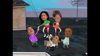 Pentru cine e interesat de umor politic de calitate din anii 2000, am gasit astea pe YouTube