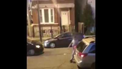 Breaking another mans window