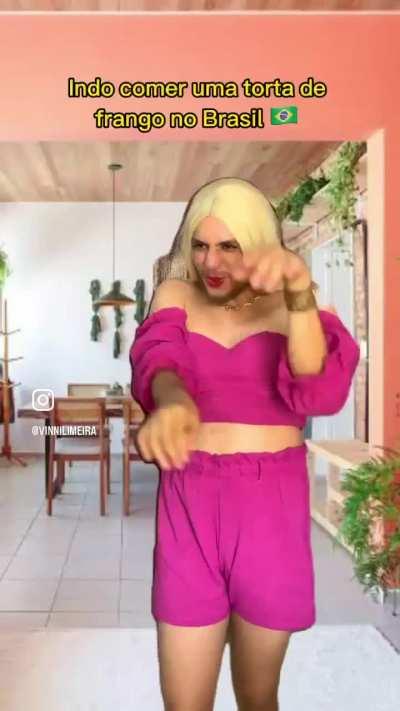 Ai que tristeza essa torta americana