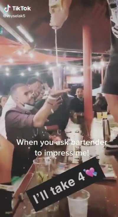 Does anyone know how to make a holy bartender?