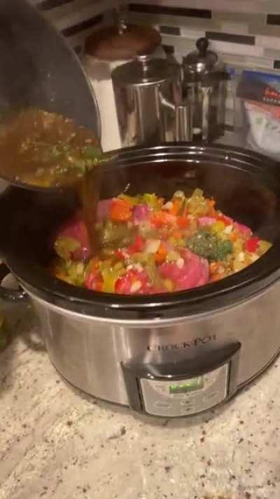 Sunday baptism for Italian beef!