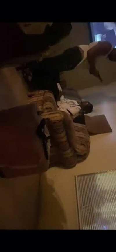 Dude gets smacked up over some food 🍲🍗