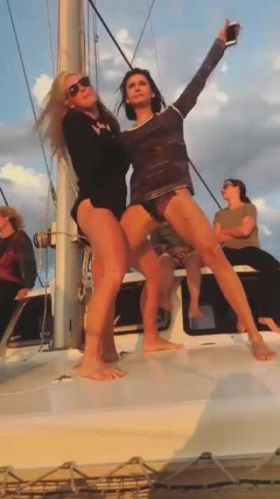 Nina Dobrev Dancing with Julianne