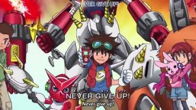 Digimon will never give up