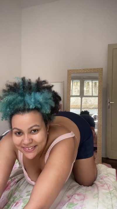 I love to stretch myself and fart