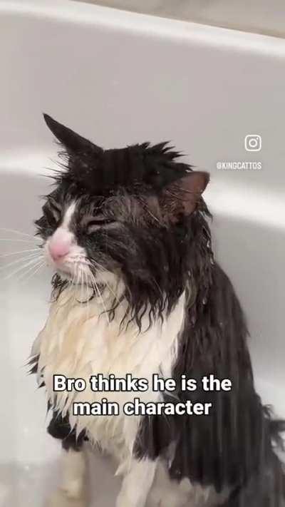 well maybe he is the main character