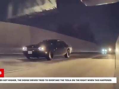 WCGW trying to overtake a Tesla?